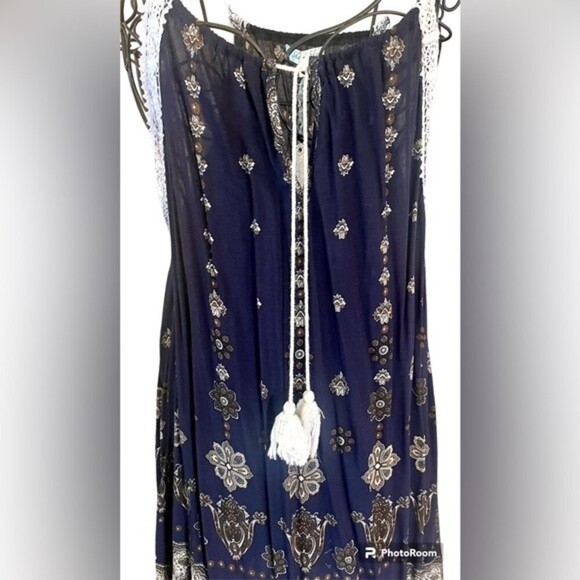 NWT She + Sky Large Sleeveless Tunic Dress - Picture 2 of 8